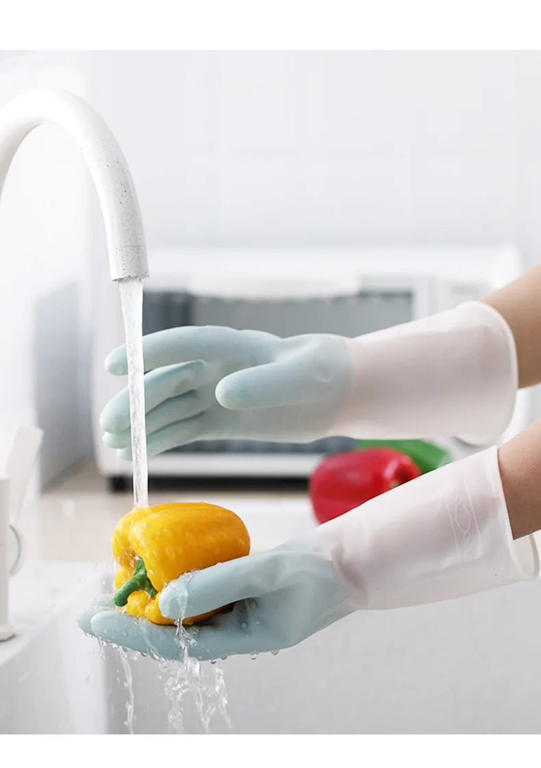 Waterproof Latex Cleaning Gloves